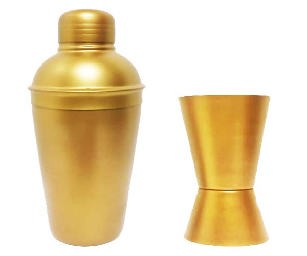 Buy King International Stainless Steel Golden Bar Set, Set of 2 Pieces