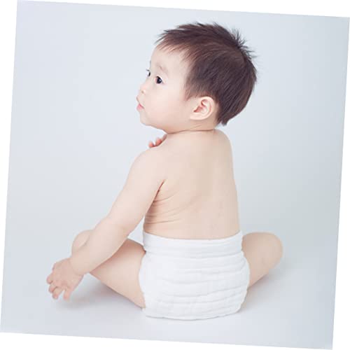 IWOWHERO 5pcs Newborn Cloth Diapers Washable & Reusable Diapers Breathable One Piece Design Size 50 * 46cm Suitable for Babies 15 Cloth Diapers for Babies