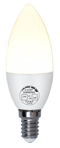 Lampadina Smart LED, E14, A+, ca. 2700 K, 80 Ra