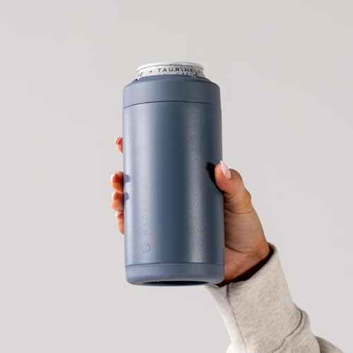 Image of HydroJug Tall Can Cooler 16 oz, Stainless Steel Can Holder, Cascade