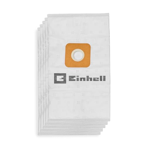 Original Einhell Sac non-tissé 10 L (compatible avec les aspirateurs eaux et poussières sans fil Einhell à réservoir 10 L, grande efficacité de...