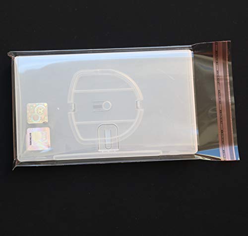 100 St. Schutzhüllen geeignet für PlayStation Portable Box glasklar PSP Games mit Klappe und Verschluss Cover