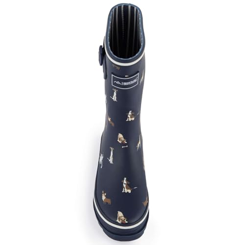 Regatta Amelia Damen Gummistiefel, Navy Dogs, 42 EU