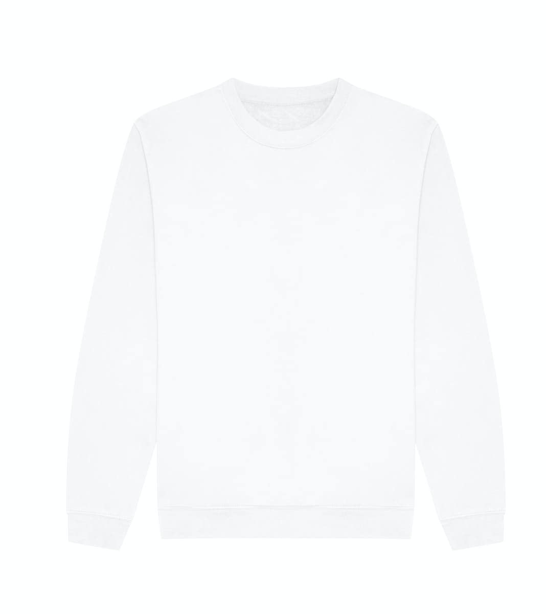 COOZO Unisex Organic Sweatshirt - Arctic White - M