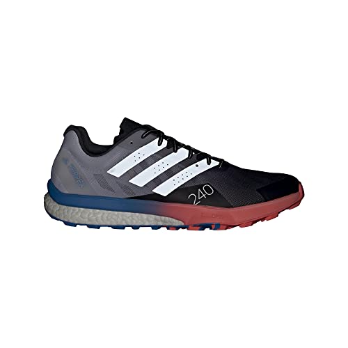 adidas Unisex Terrex Speed Ultra Leichtathletik-Schuh, Schwarz/Weiß (Core Black Crystal White Turbo, 42 EU