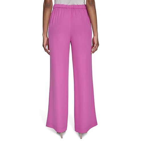 H HALSTON Women's Straight Leg Soft Suiting Office Workwear Pant