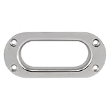 316 Stainless Steel Boat Hawse Cable Guide, Marine Hawse Fairlead with Mirror Finish, Hawse Pipe for Deck or Bulwark Mounting on Boats and Yachts