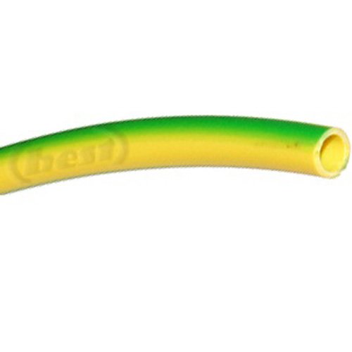 BH01484 Earth Sleeving, 2.0mm Yellow & Green, 1 Metre (39 inch) 2.0 mm Underground Pipe, Yellow/Green, 1 m