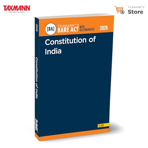 Taxmann's Constitution of India [Bare Act with Section Notes] – A...