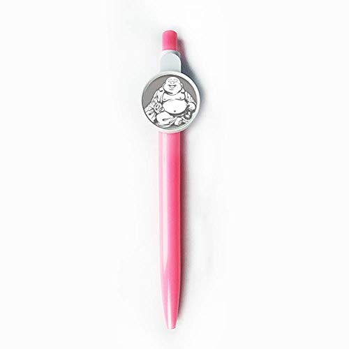 Stylo à bille rétractable Maitreya bleu pour écriture fluide au quotidien