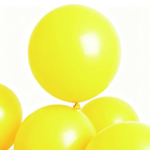 Image of 30 Pack Yellow Balloons 36 inch Yellow Latex Large Balloons for Party Decorations and Events