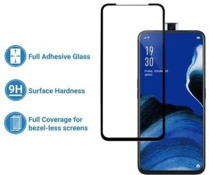 Image of HEYANSH CREATION Tempered Glass Anti-Scratch Screen Protector Compatible for (OPPO RENO 2F /2Z)