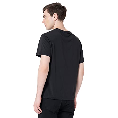 Image of Red Tape Printed Athleisure Round Neck T-Shirt for Men | Premium Comfort | Versatile Everyday Essential