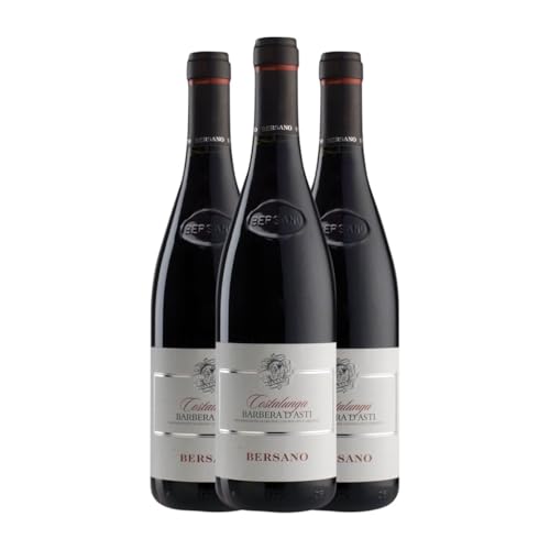 Bersano Costalunga Barbera Barbera d'Asti 75 cl Rotwein (Karton mit 3 Flaschen...