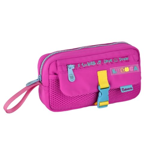 Estojo escolar Juvenil Da Youtuber Luluca ROSA