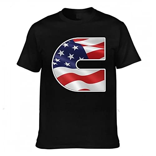 Camiseta con Bandera de EE. UU. para Hombre Camisetas de Manga Corta con Estampado de Bandera estilizada Americana Retro Camiseta del Día de la Independencia Americana Camiseta de Calle