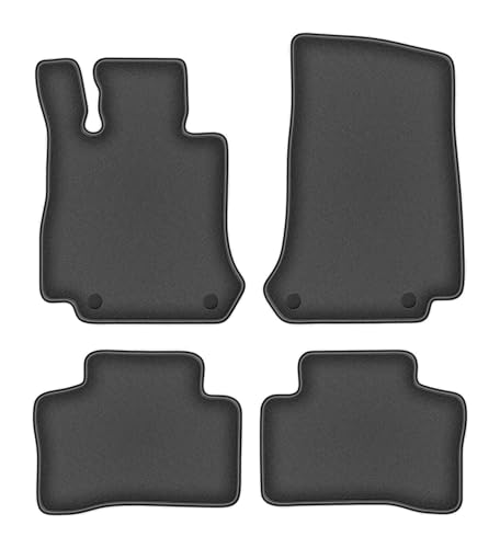 Tapis Mercedes EQC N293 tapis de sol SUV polyamide graphite caoutchouté