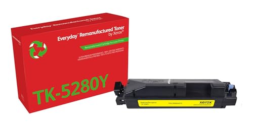 Toner Everyday Xerox TK-5280Y jaune pour imprimante Kyocera