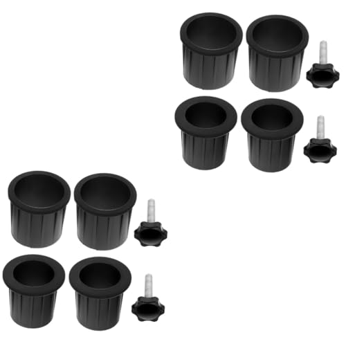 BESTonZON 2 Juegos De Accesorios para Base De Sombrilla Soporte para Sombrilla De Playa para Exteriores Repuesto para Sombrilla De Patio con Tapón para Orificio De Base Mesa De Anclaje