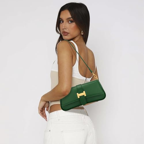 Image of KKXIU Shoulder Bag for Women Small Hobo Handbag Mini Retro Clutch Purses