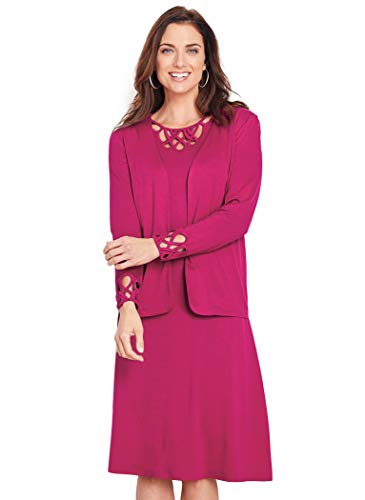 anthony richards formal dresses Anthony Richards Women 2-Piece Set Suit Embroidered Blazer & Dress Blue Sz 10