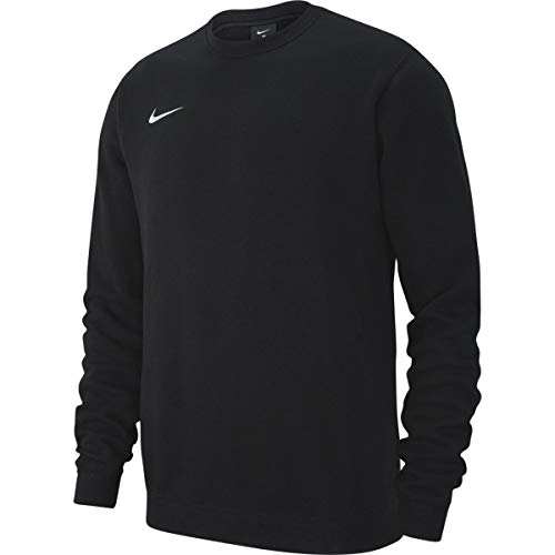 Nike Herren Sweatshirt Club19, Black/White, M, AJ1466-010