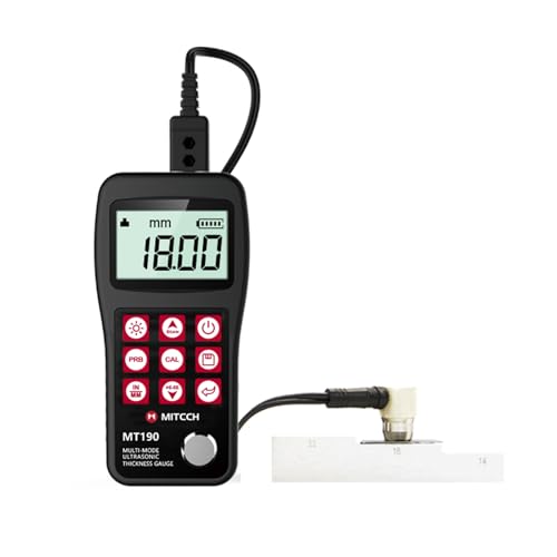 Calibrador ultrasónico MT190 multi-modo para medición de espesores miniatura 1