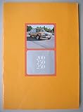 Prospekt Mercedes-Benz 200 230 250 Benziner - Limousine Baureihe W123 - von 1976 - 44 Seiten - deutsche Ausgabe - KEIN NACHDRUCK