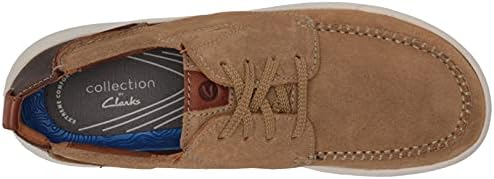 Clarks Men's Driftway Low Boat Shoe, Dark Sand Suede, 10.5 | Image 4