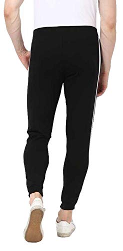 Image of Reoutlook Men's Solid Hosiery Rib Jogger /Track Pant's /Pajamas /Lower
