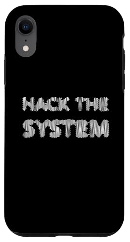 Cool Hack The System Cadeaux pour Hacker Et Programmeur #1 Coque pour iPhone XR