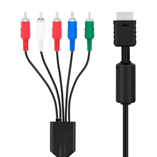 【Lunghezza ottimizzata】 Cavo da 1,8 metri che offre una collocazione flessibile della console PS2/PS3 senza compromettere la qualità del segnale.Nota: Se l’immagine appare disturbata, pulisci le porte. Tieni il cavo lontano da fonti di interferenza (come Wi-Fi, dispositivi elettrici).