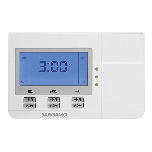 Sangamo Choice Plus 3 Channel Programmer, White
