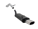 Novus Sportauspuff Endschalldämpfer Gruppe N A2752E0 mit Endrohr 75 x 135mm