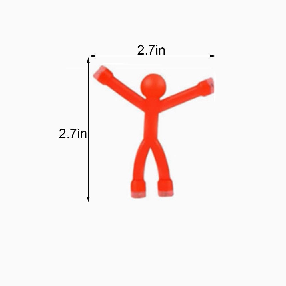 Magnesy na lodówkę, magnetyczne zabawki ludzi, magnesy na lodówkę dla dorosłych, fajne magnetyczne magnesy na lodówkę, kolorowe humanoidalne zabawki magnetyczne dla chłopców dziewcząt prezenty,