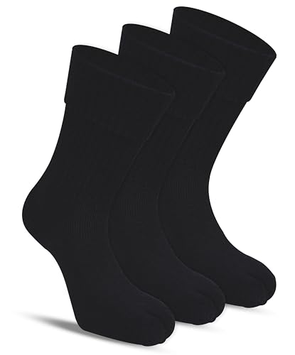 Image of RC. ROYAL CLASS Women Woolen Winter Wear Thermal Thumb Socks, Calf Length Terry Thick Towel Cushioned, Warm & Cozy Thermal Thumb Socks For Women (Pack of 3 Pairs)