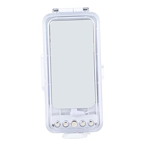 H HILABEE 45m/147ft Carcasa de Buceo Impermeable Carcasa subacuática para iPhone 12 Series iOS 13,0 o Superior