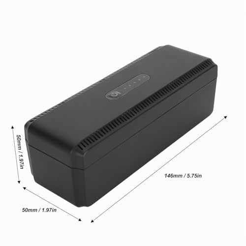 Fockety Batteria di Backup ups, Gruppo di continuità 10400 mAh con Porte Poe 15 V 24 V e Uscite USB 5 V 9 V 12 V, Mini ups Batteria di Backup per Router, Modem, Telecamera di Sicurezza
