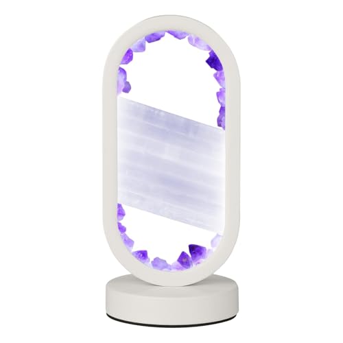 GC QUILL Natural Amethyst and Selenite...