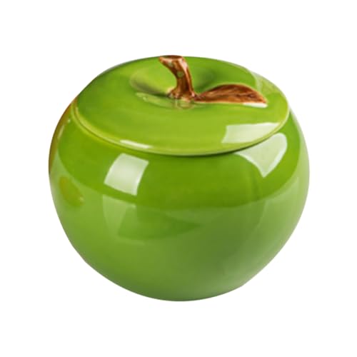 LOLIPPYY 1 Pieza Almacenamiento Cerámico con Oficina y Hogar Decoración de Escritorio Verde
