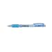 Tombow 82044 MONO Knock Eraser, Blue, 1-Pack. Easy To Use Pen-Style Eraser with Rubber Grip