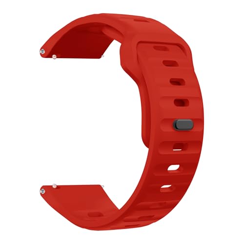 Image of ACM Watch Strap Sports Silicone Belt 22mm compatible with Noise Color Fit Ultra 2 Smartwatch Breatheable Band
