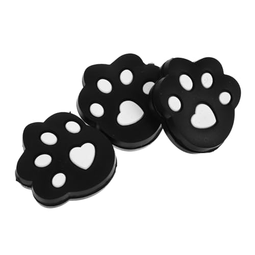 BESPORTBLE 3Pcs Tennis Racket Vibration Dampener Cute Silicone for Racket String Durable and Easy to Use Tennis Dampener Present for Tennis Players Paw