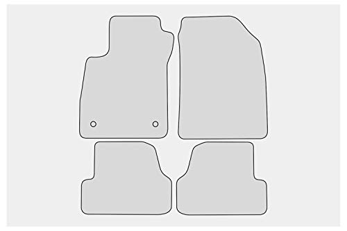 Teileplus24 BDV609 Velours tappetini Doppia