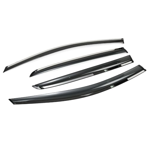 Déflecteurs de pluie voiture anti-buée pour vitres VW Golf MK7