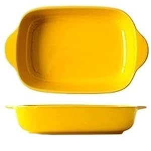 Vegetabletray Binaural Baking Pan Cheese Baked Rice Bowl Creative Baking Tray Oven Bowl Plate Household Dinner Plate