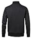 Herothorn Men's Argyle Cardigan Full Zip Knitwear Fleece Lined Jumper Knit Sweater