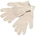 Regular Weight, Cotton/Polyester, Natural, Hemmed, Small - 9635S