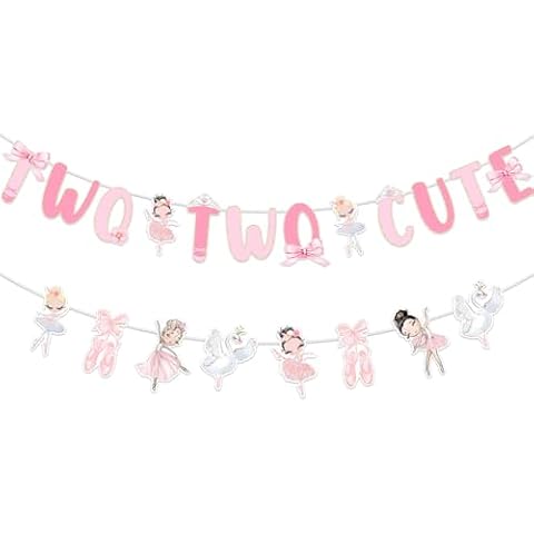 Kreatwow Ballet 2nd Birthday Decoration Set Cover