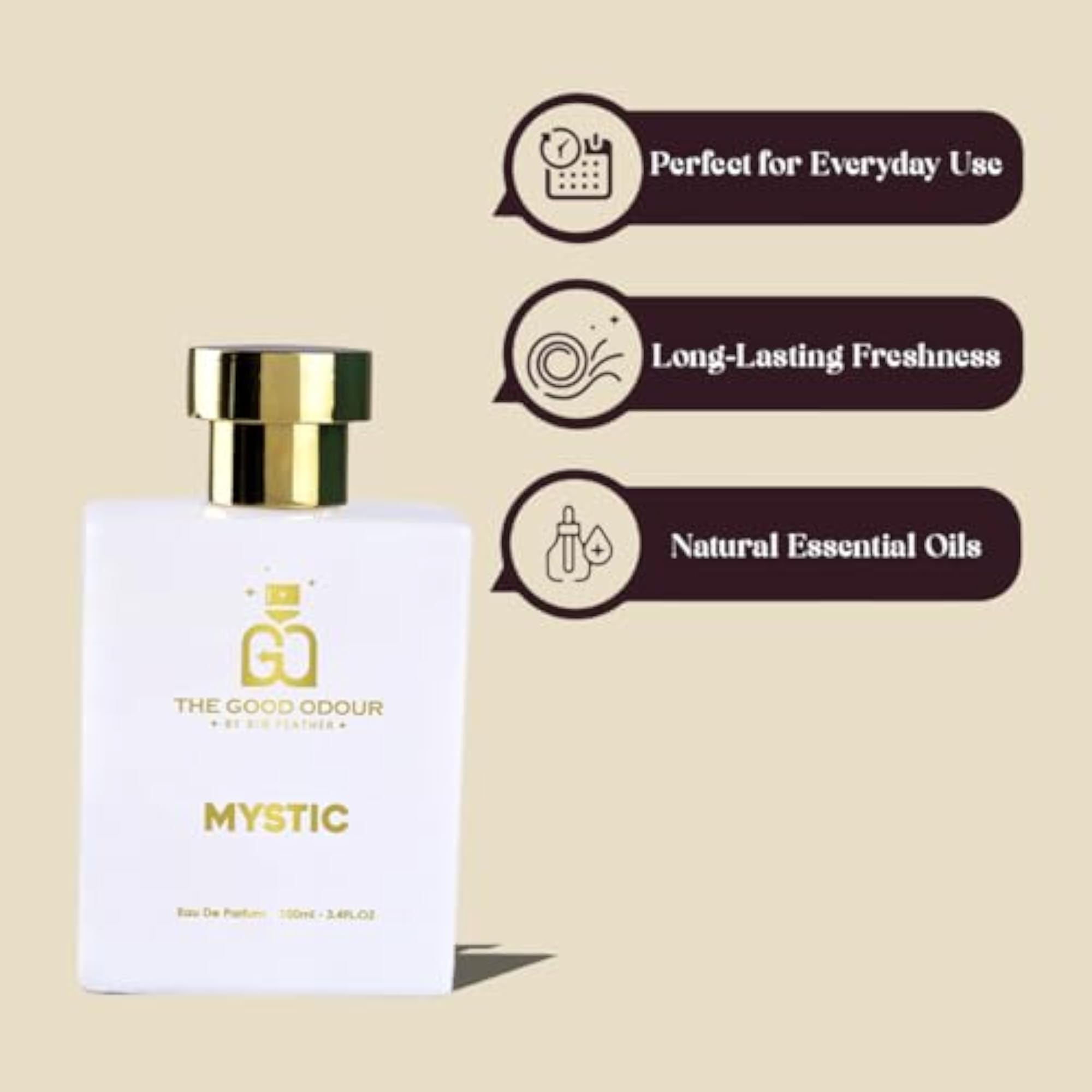 The Good Odour Mystic Eau De Parfum for Men, 100ml